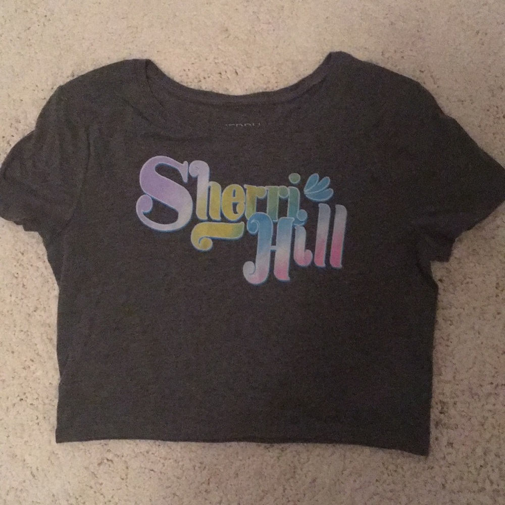 Sherri Hill crop top